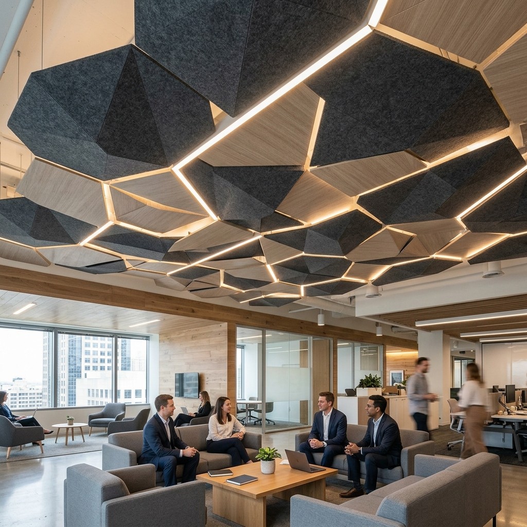 Acoustic False Ceiling