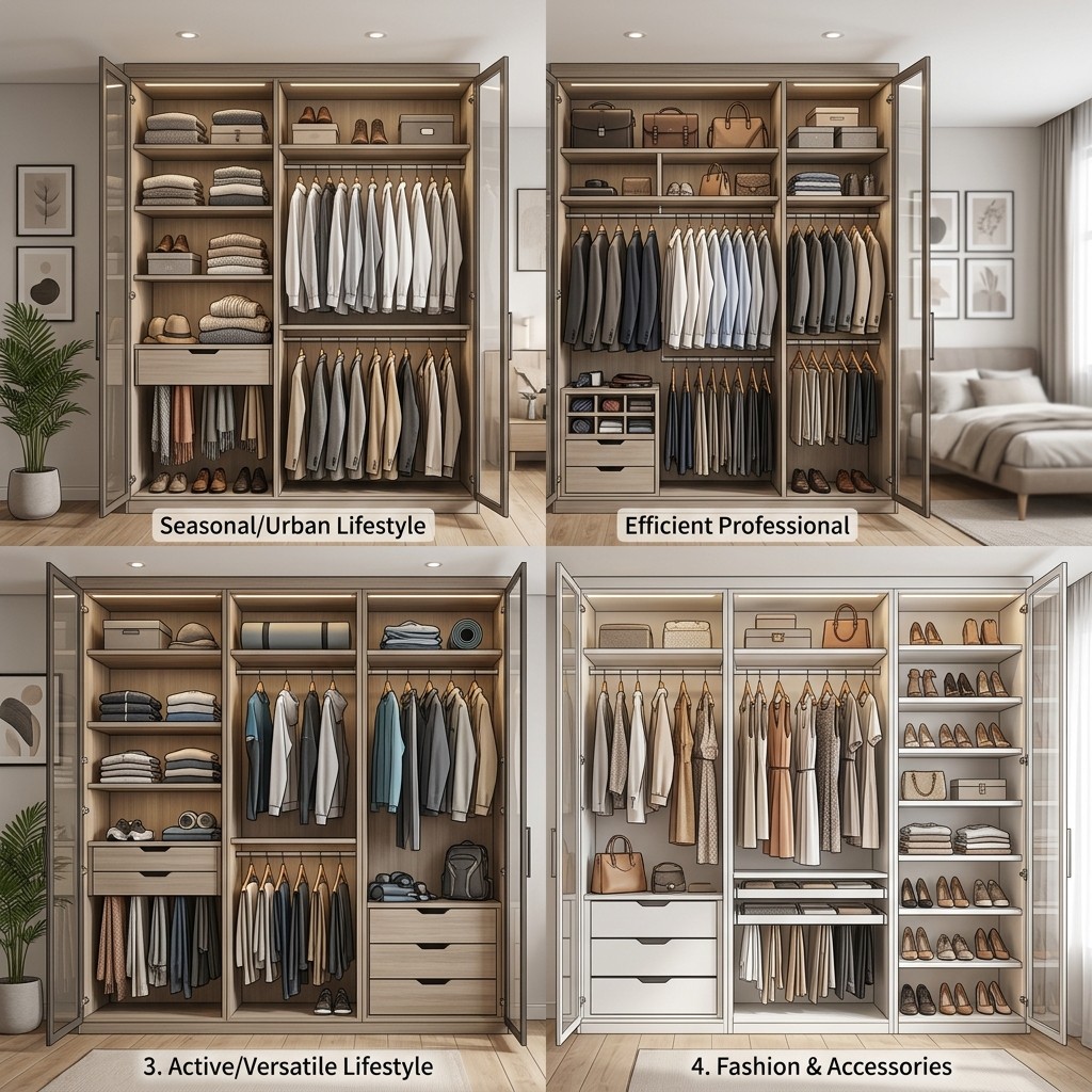 Custom Wardrobe Layouts