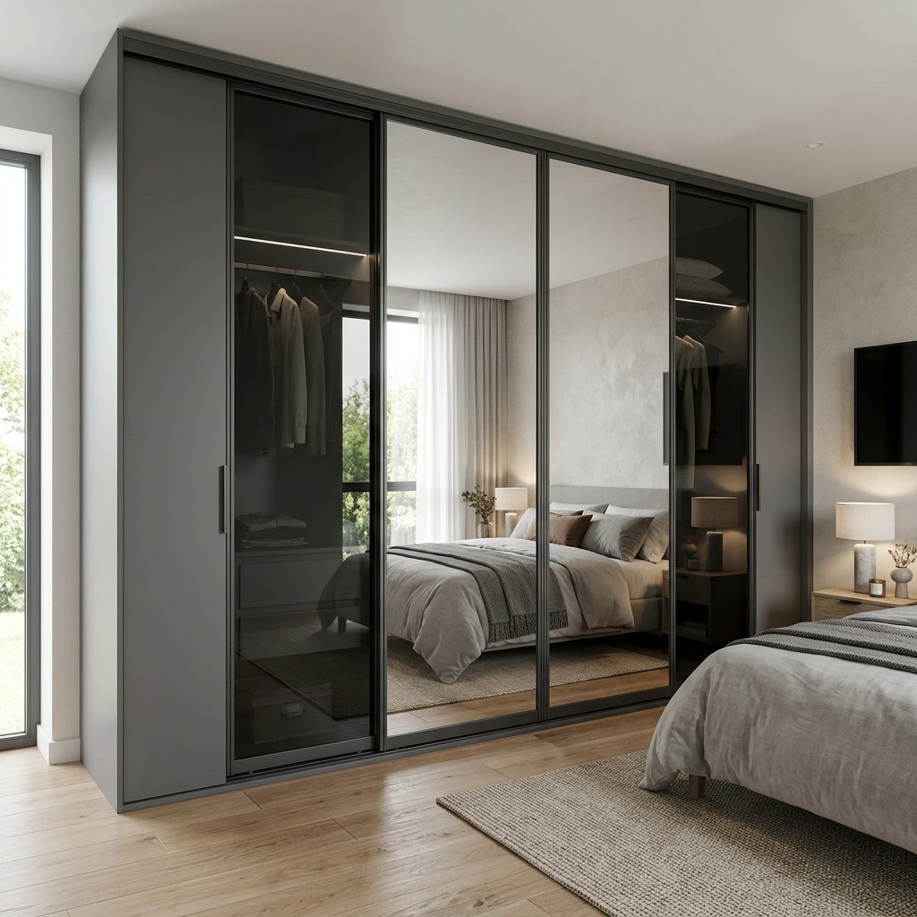 Sleek Wardrobe Finishes